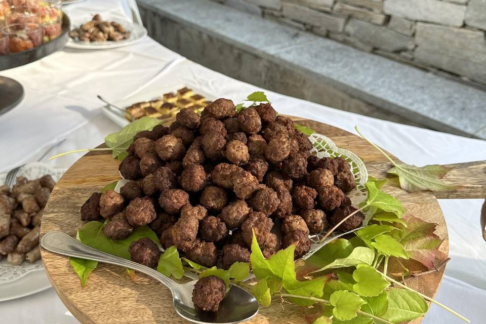 Buffet di benvenuto