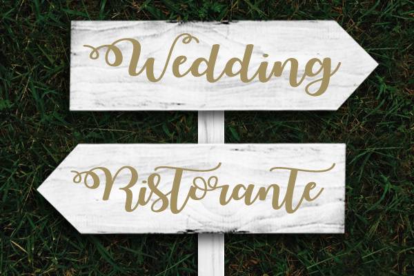 Wedding calligrafico