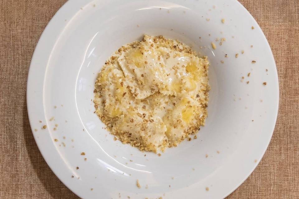 Ravioli di pera