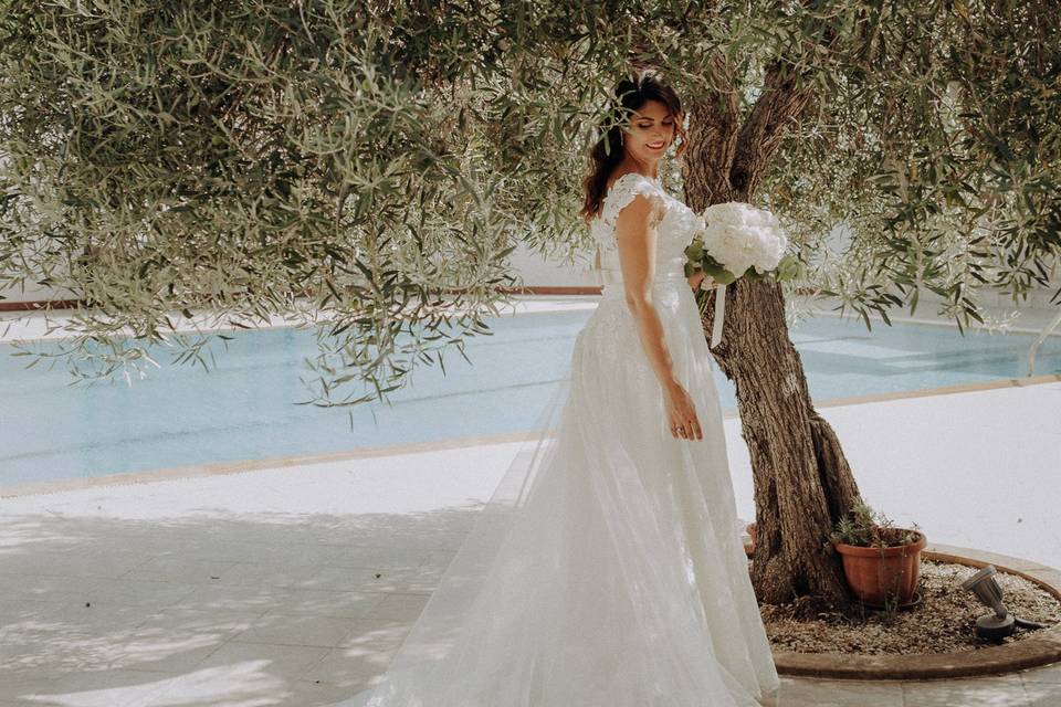 Preparazione sposa