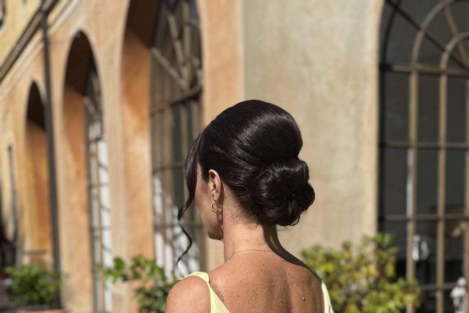 Chignon basso