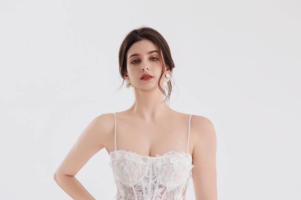 Abito da sposa linea A