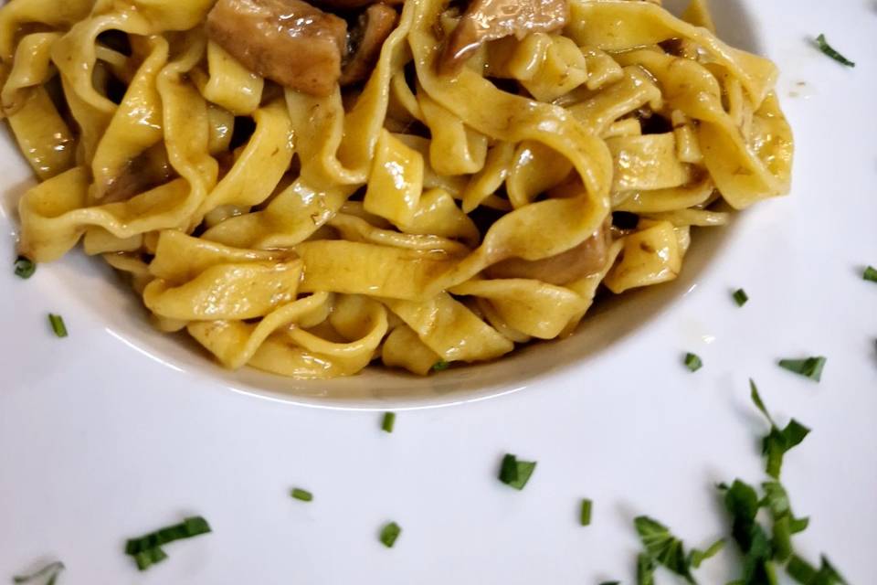 Fettuccine ai funghi porcini