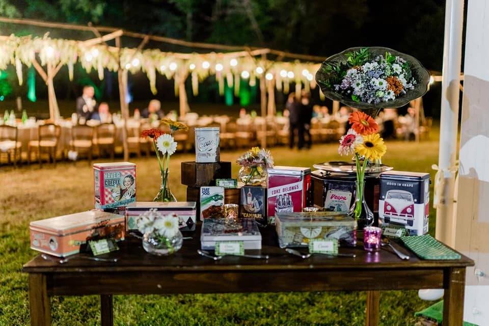 Cena nel bosco