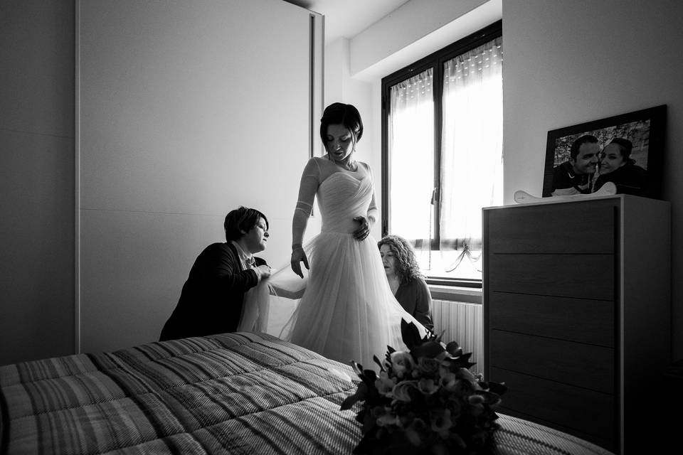 Preparativi sposa