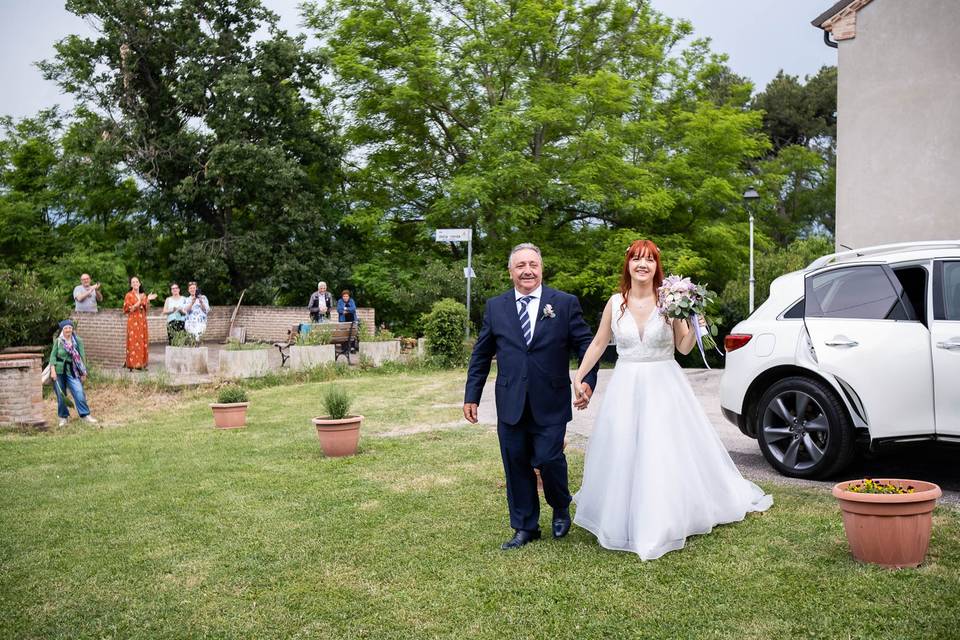 Arrivo della sposa