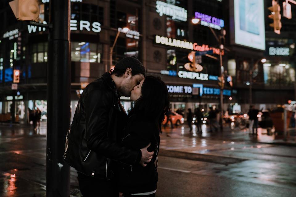 Elopement in dundas square