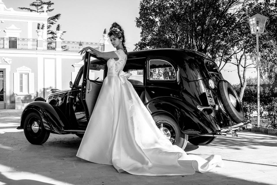 Auto d'epoca-matrimonio-Puglia