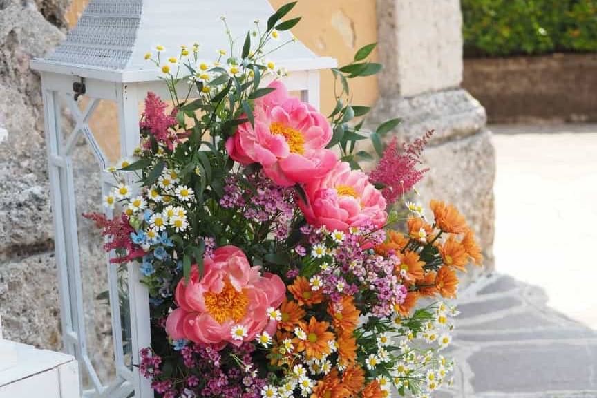Bouquet saturo di colori