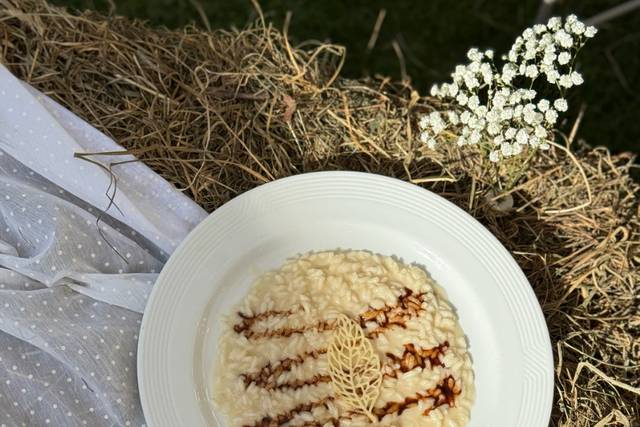 Risotto Feèn e vino