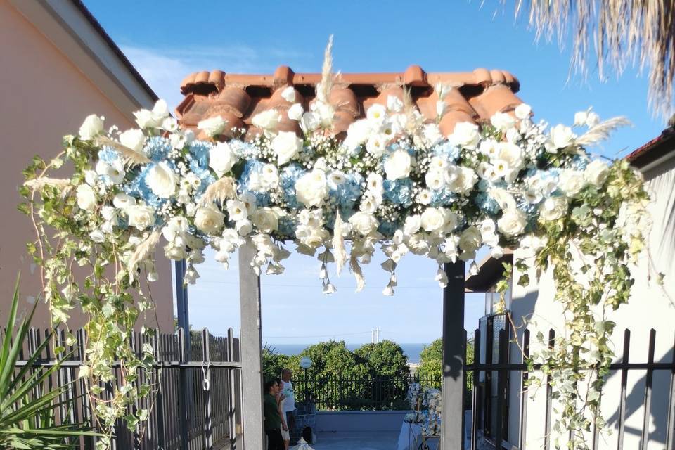 Allestimento casa sposa