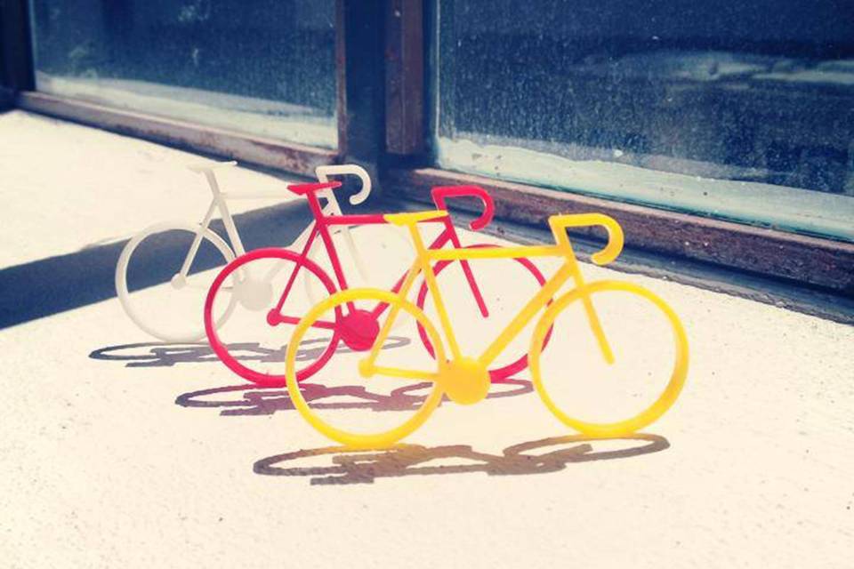 Bici decorative plexi colorato