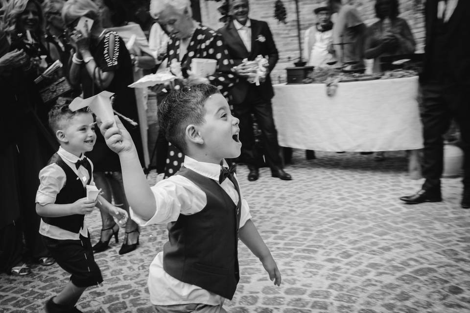 Inizia la festa!