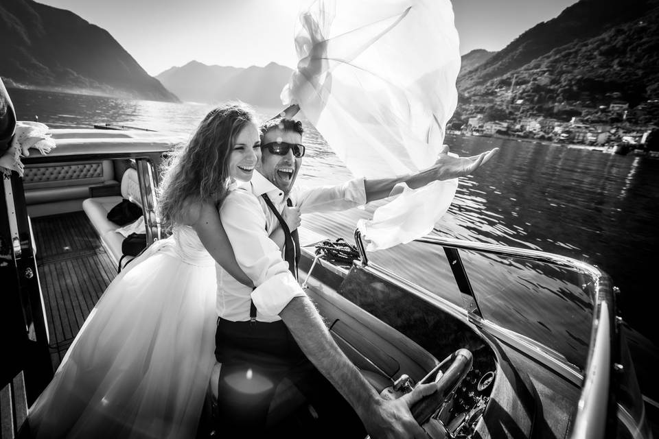 Matrimonio sul lago