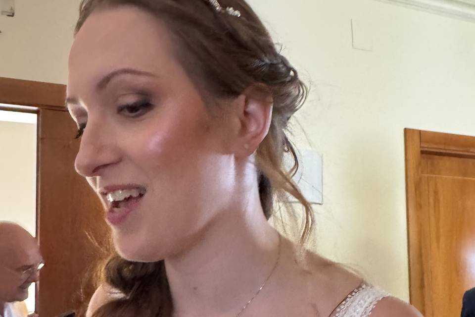 Braid and makeup