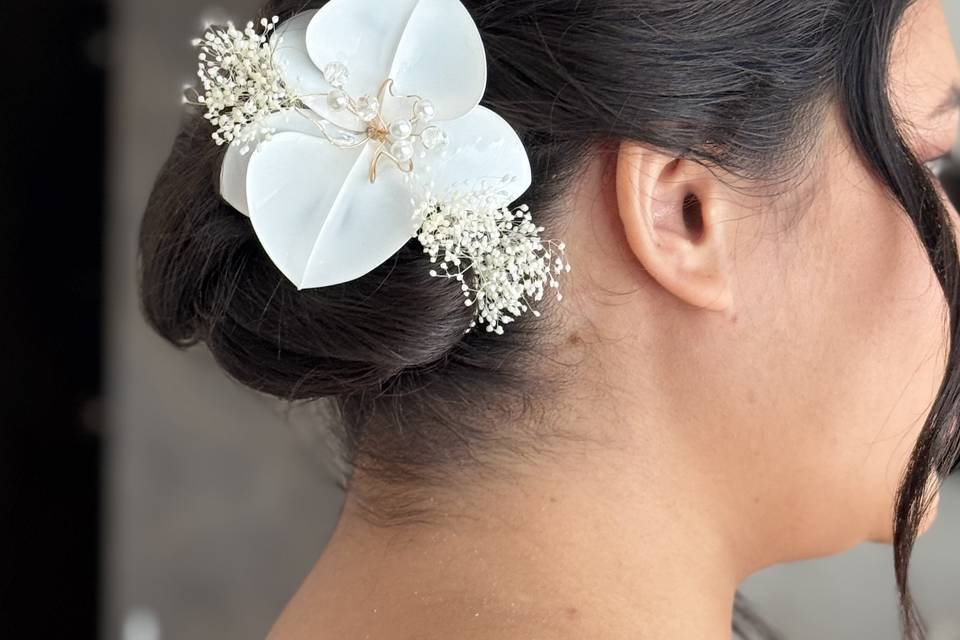 Chigno bridal look marche