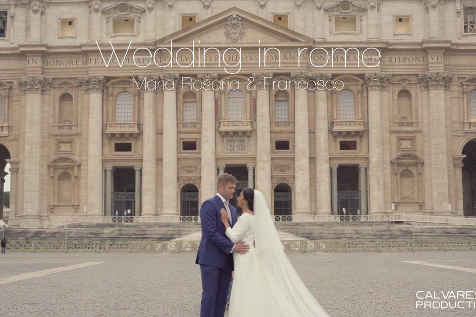 Copertina Wedding in Rome