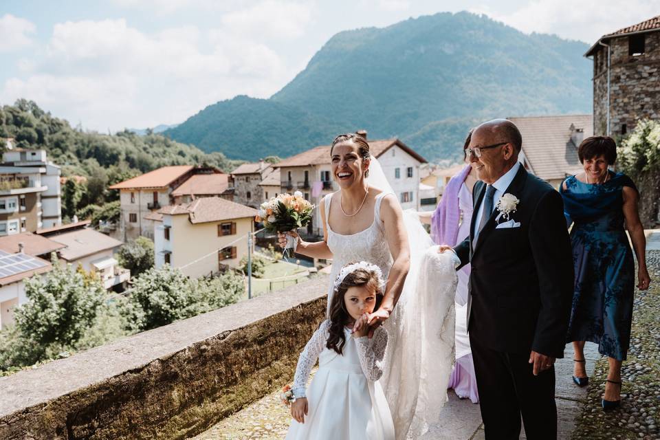 L'arrivo della sposa