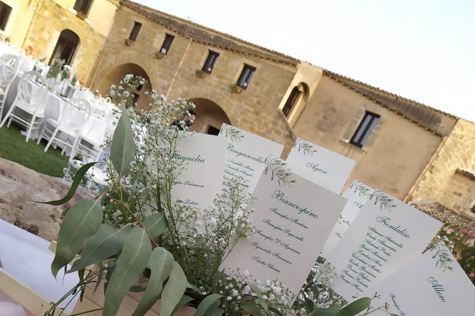 Tableau de Mariage White