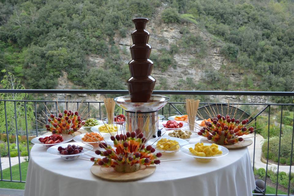 Fontana di cioccolato