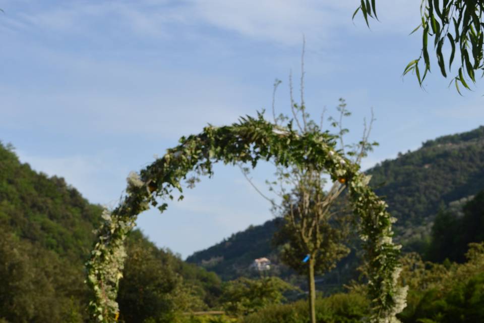 Cerimonia in giardino