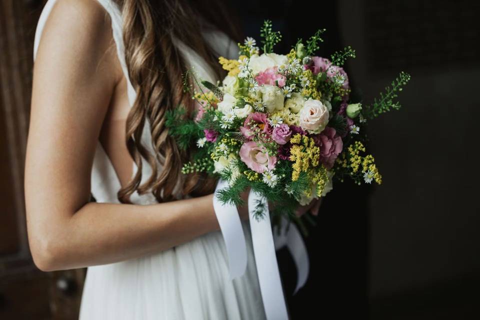 Bouquet di fiori sposa