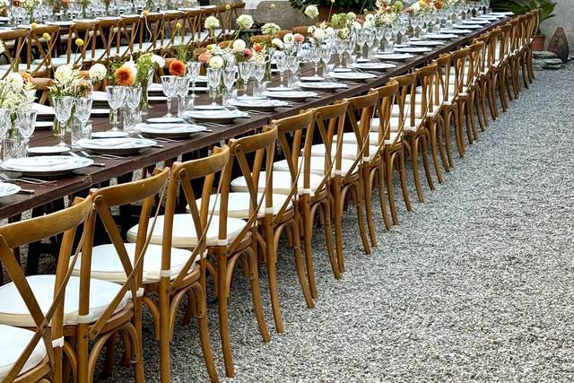 Allestimento cena Casa Manegaz
