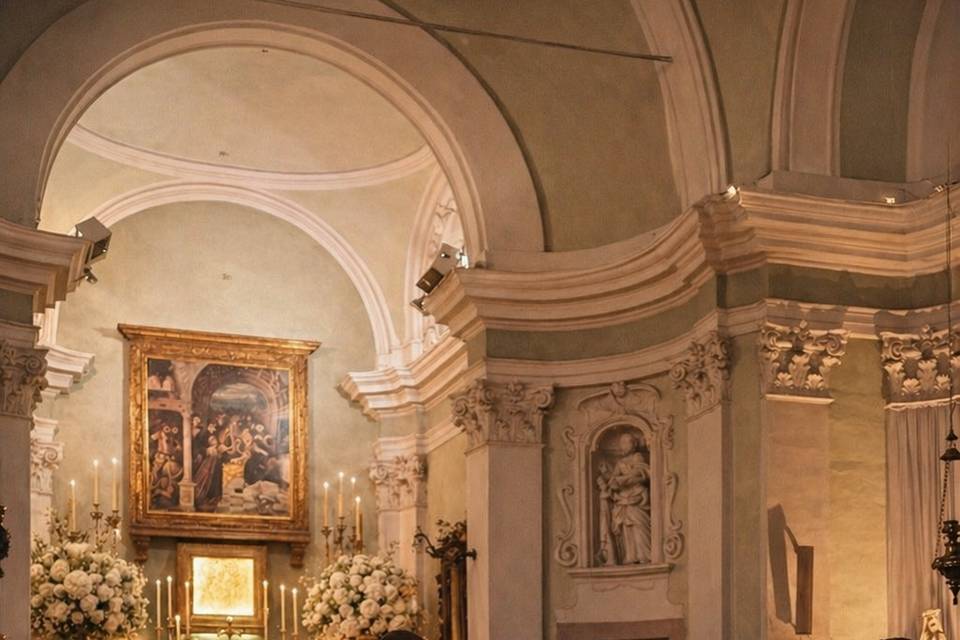 Matrimonio initimo elegante