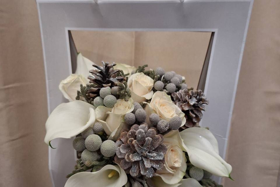 Bouquet sposa invernale