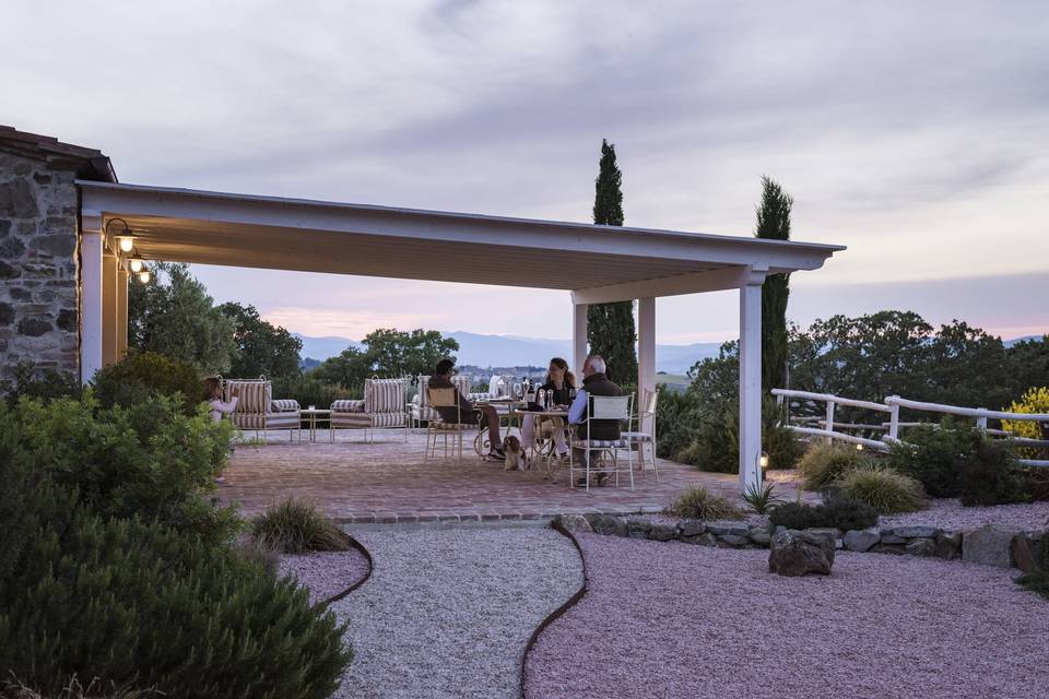 Terrazza di sera