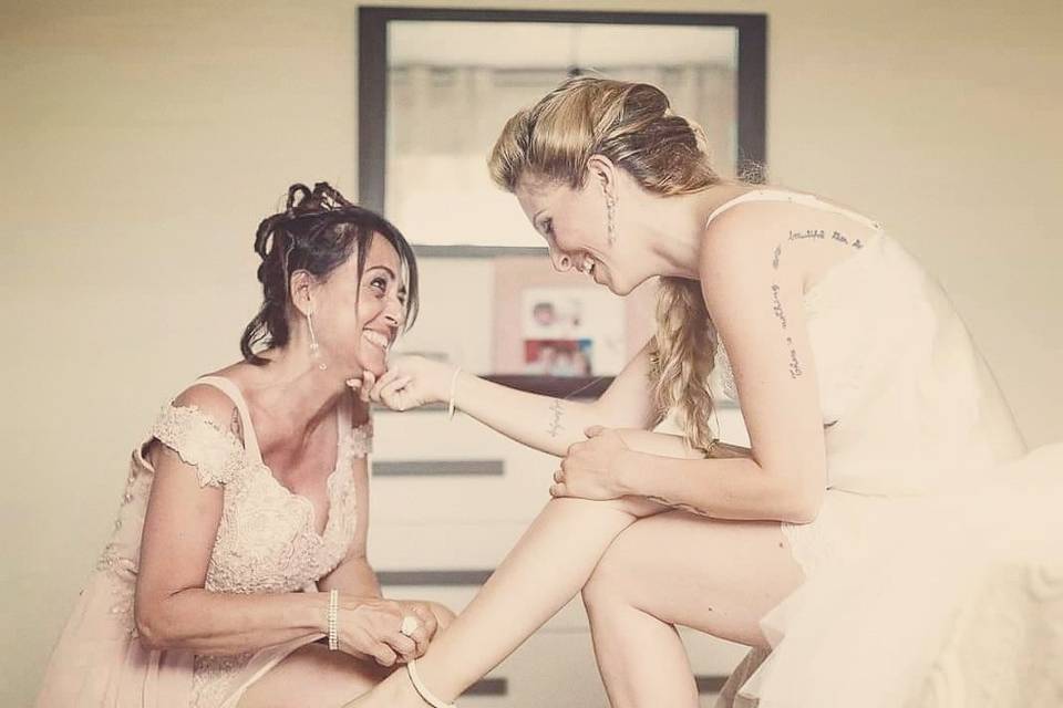 La sposa e la mamma