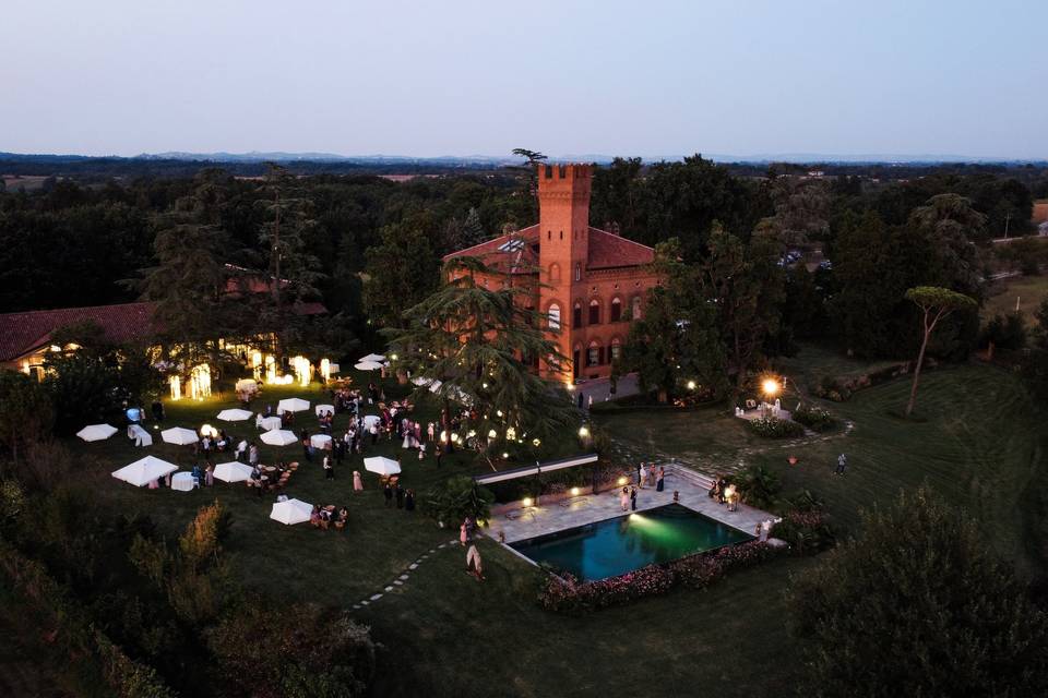 Vista panoramica Castello