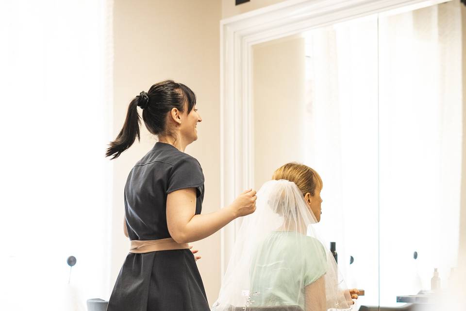 Acconciatura sposa