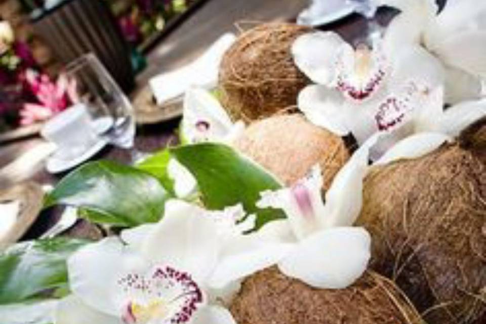 Thai orchid wedding