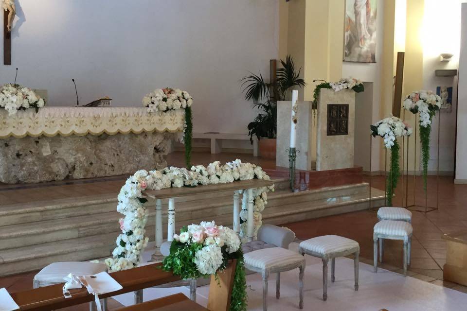 Allestimento chiesa