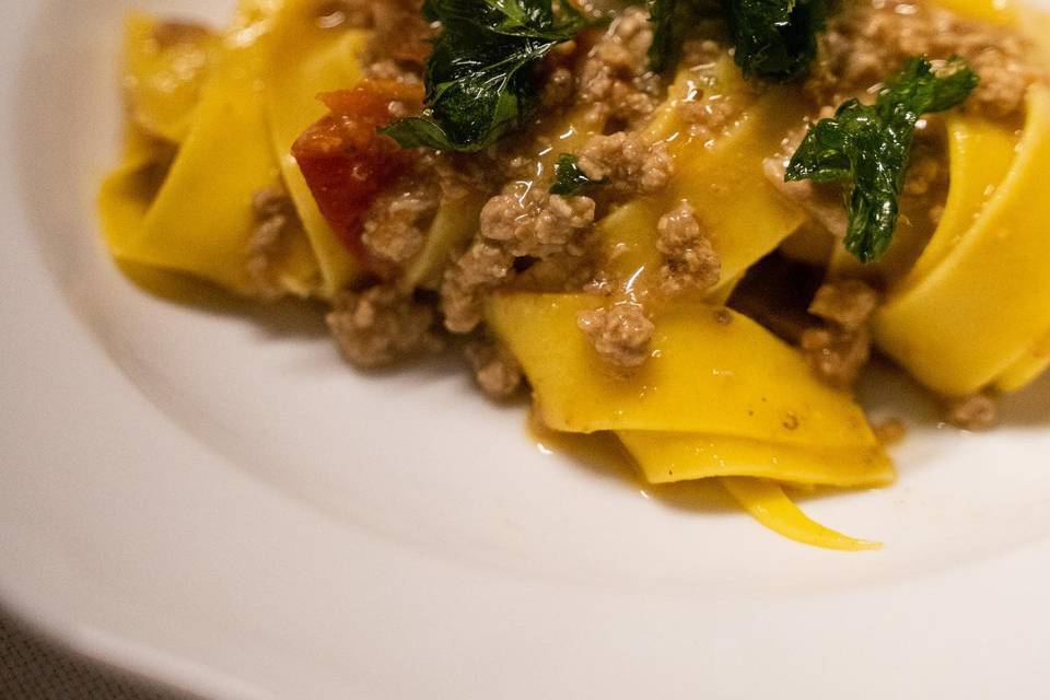 Tagliatelle ragù di Chianina