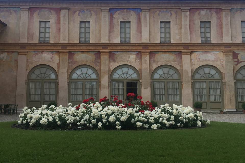 La villa con le rose