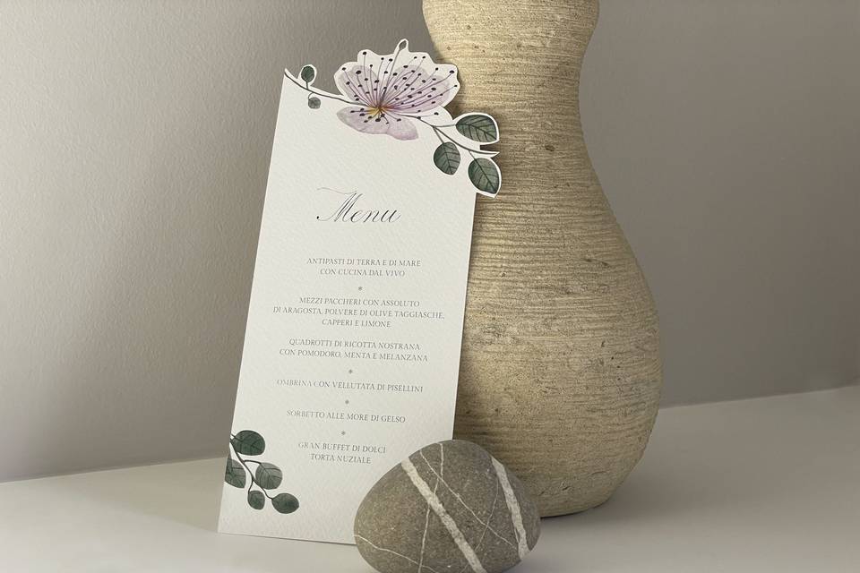 Suite Fiori Cappero 1 - Menu