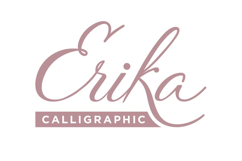 Logo erika calligraphic