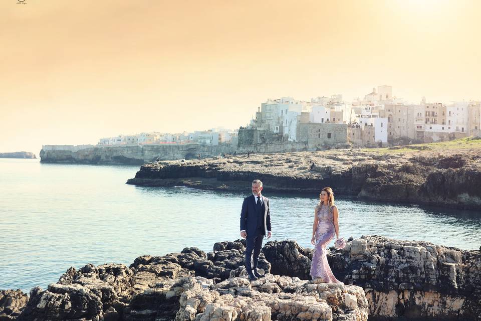 Polignano vista da un'altra pr