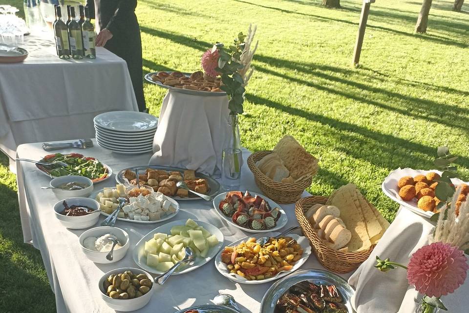 Buffet antipasti