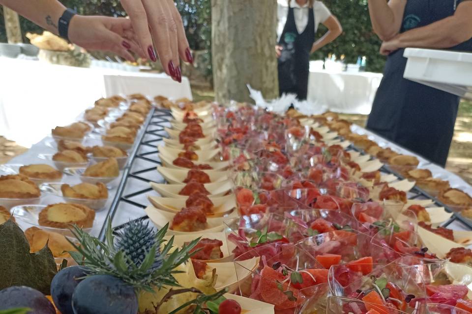 Buffet antipasti