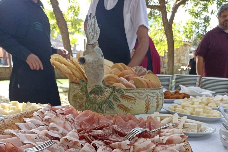 Buffet antipasti