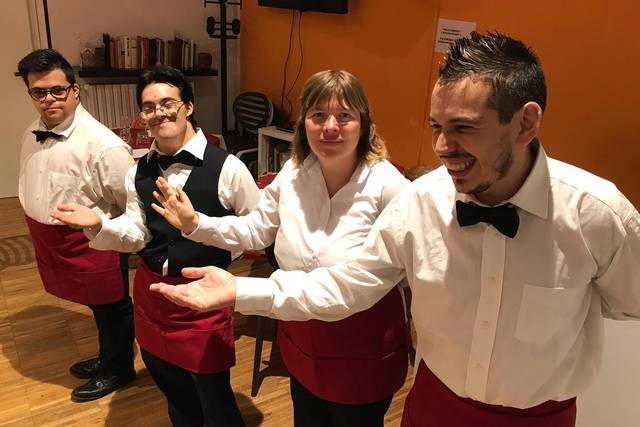 Camerieri all'opera