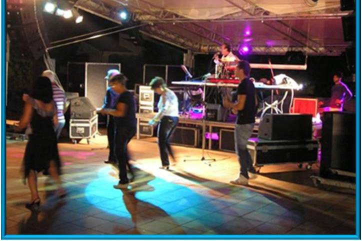 Sul palco al Borghetto