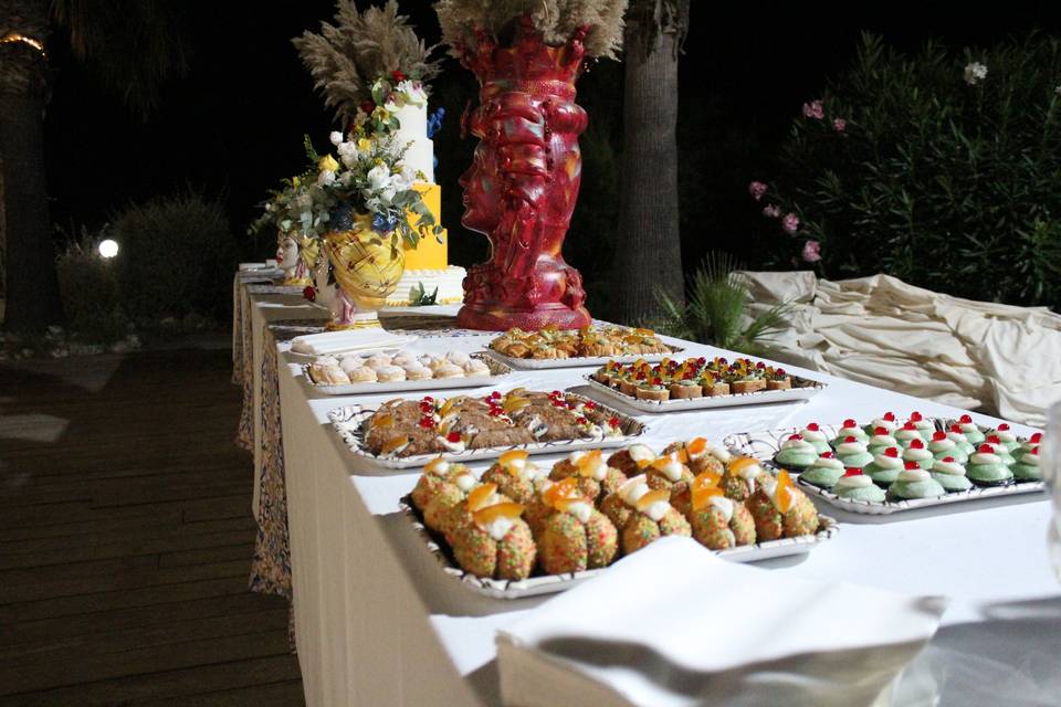 Il buffet dei dolci