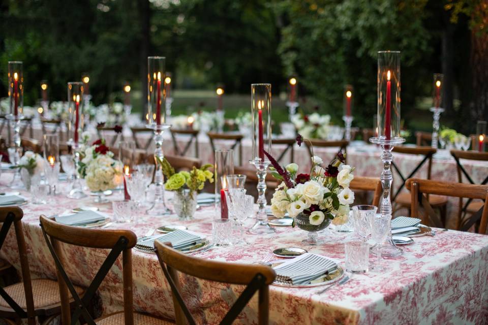 Cena nel parco