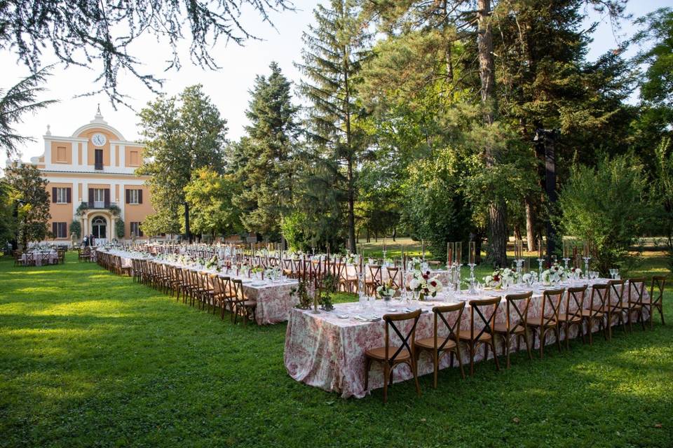 Cena nel parco