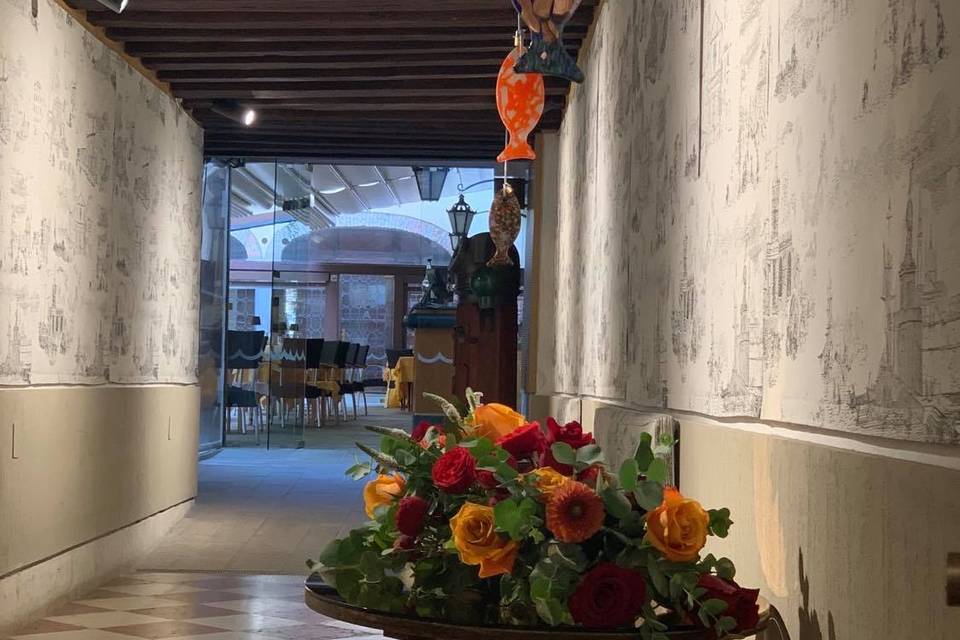 Ingresso ristorante esterno