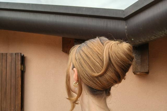 Classy french twist